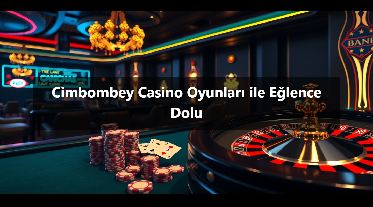 Cimbombey Casino Oyunları ile Eğlence Dolu